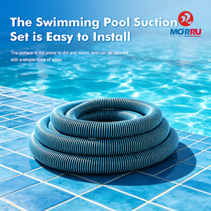<span class=keywords><strong>Manguera</strong></span> de Vacío para <span class=keywords><strong>Piscina</strong></span> de EVA Enrollada en Espiral de 38 mm, Resistente a la Corrosión y al Envejecimiento, Flujo de Agua Eficiente, para Piscinas Residenciales y Comerciales - Product Image 2