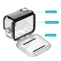 Boîtier étanche pour GoPro Hero 13 12 11 10 Black, coque de protection pour la plongée avec accessoires pour caméra GoPro