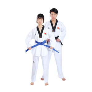 Uniforme da Karate in Cotone con Logo Personalizzato, Ichigeki <span class=keywords><strong>Dogi</strong></span>, Abbigliamento per Allenamento e Competizione di Karate e Taekwondo - Product Image 3