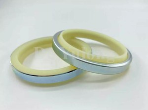Sello de limpiaparabrisas N-ok genuino DKI Metal + PU anillo de sello de polvo para Kit de sello de cilindro hidráulico - Product Image 4