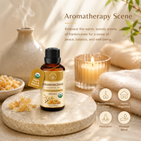 Minyak Esensial Frankincense Organik 100% Murni dan Alami Berkualitas Premium untuk Aromaterapi dan Pereda Stres