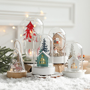 Décoration de table de Noël originale et exquise, décoration lumineuse de Noël de luxe 2022, Père Noël - Product Image 1