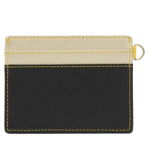 Import Duty Free Products GRS PU Slim Wallet Card Holder Leather Custom LOGO Minimalist Ladies RFID Card Holder