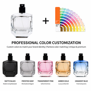 ขวดน้ำหอม 50 มล. พร้อมกล่องบรรจุภัณฑ์ MOQ ต่ำ ขวดน้ำหอมกล่องสีชมพู น้ำหอมผู้หญิงสุดหรู ขวดเปล่า <span class=keywords><strong>100</strong></span> มล. - Product Image 4