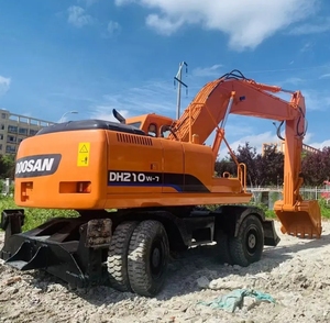 Châssis complet d'excavatrice sur pneus Doosan DH210W-7, très vendu dans le monde entier, pour la rénovation routière et la construction. - Product Image 4