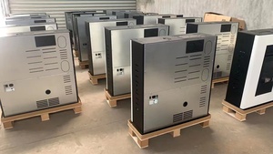 Système de chauffage par conduits 12KW, air chaud automatique, haute efficacité, respectueux de l'environnement, <span class=keywords><strong>pour</strong></span> toute la famille, poêle à granulés de bois - Product Image 5