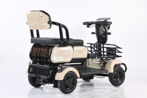 Voiture électrique à 4 roues pour 3 <span class=keywords><strong>personnes</strong></span>, carrosserie ouverte, moteur 800W, pour adultes et <span class=keywords><strong>personnes</strong></span> âgées, vente directe d'usine - Product Image 4