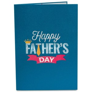 Biglietto d'Auguri 3D Pop-up per la Festa del Papà, Stampa Personalizzata, Biglietti Divertenti in Carta Pop-up per Papà - Product Image 1