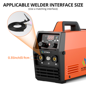 HITBOX WP17V TIG Torche IGBT Inverter Excellente machine de soudage au <span class=keywords><strong>gaz</strong></span> <span class=keywords><strong>argon</strong></span> avec soudeuse TIG haute capacité - Product Image 3