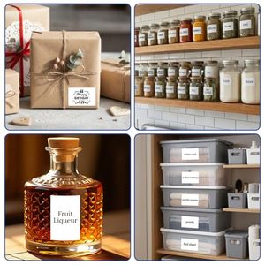 Étiquettes thermiques pour les fournitures des petites entreprises, autocollants de qualité commerciale avec logo pour les entreprises, étiquettes d'expédition personnalisées imperméables - Product Image 4
