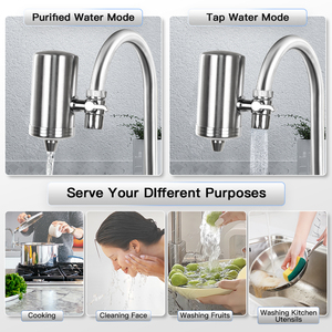 Grifo de filtro purificador de agua doméstico de acero inoxidable para el hogar, máquina de cuidado de la piel potable directa, grifo de cocina de agua - Product Image 4