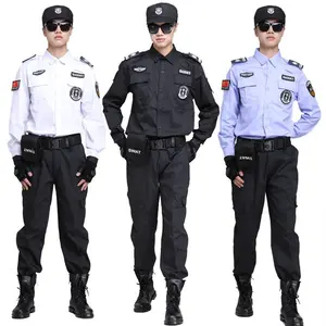 Hot Selling Customize Security Uniform Set Guard Security Guards Clothing Samples Security Guard Uniforms