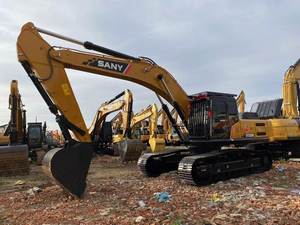 Excavatrice lourde d'occasion SY Sy335H de 33 tonnes, engin de terrassement avec composants essentiels : moteur, pompe, engrenages, chenilles - Product Image 3