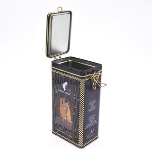 Hộp Thiếc Trà Kín Khí Hình Chữ Nhật In Tùy Chỉnh Hộp Đựng Thiếc Kim Loại Cà Phê Có Khóa Cài Kim Loại - Product Image 6