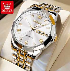 Reloj de Cuarzo OLEVS 9931, Estilos Más Vendidos, OEM ODM, Marca de Lujo, Logotipo Personalizado, Diseño Clásico de Acero Inoxidable a Prueba de Agua para Hombre - Product Image 4