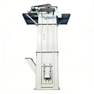 Heavy Duty Plate Chain Bucket Elevator Adjustable Ultra <b>Long</b> <b>Distance</b> Vertical Conveyor Large Mining Building Restaurant - Product Image 4