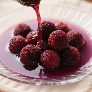 Listo para comer Alimentos enlatados Frutas enlatadas Arbutus Waxberry enlatado en almíbar - Product Image 2
