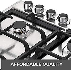 Được xây dựng trong bếp <span class=keywords><strong>gas</strong></span> LPG lng phổ nhà bếp <span class=keywords><strong>gas</strong></span> cooktops nhà bếp 5 Đầu đốt lớn thép không gỉ xuất khẩu sang 43 quốc gia - Product Image 2