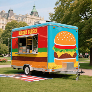 Camión de Comida Rápida Personalizado OEM, Carrito Comercial de Cerveza y Hot Dogs, Remolque Expendedor de Café - Product Image 5
