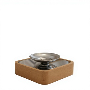 Quemador de Incienso de Sándalo Hecho a Mano, Difusor de Aroma de Madera para Todas las Estaciones, Fragancia Religiosa para el Hogar, Bakhoor, Ramadán, Eid - Product Image 1