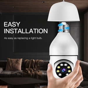 Camera bóng đèn Wifi IP PTZ 2MP, camera an ninh toàn cảnh 360 độ, độ phân giải 1080p, màu sắc đầy đủ, tích hợp đèn E27, hỗ trợ ICSEE 4MP 3MP - Product Image 6
