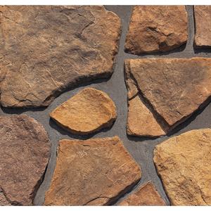 Panneaux de revêtement mural en pierre artificielle Old Fieldstone, pierre de campagne, revêtement extérieur, bardage, imitation pierre 3D pour cheminée - Product Image 5