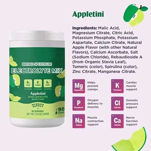 Wholesale OEM Electrolyte Supplement No Sugar Hydration Electrolyte Drink <b>Powder</b> Keto Electrolyte Packets Providing Energe - Product Image 6