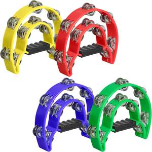 Tambourins en gros au design unique, son clair et puissant, pour fêtes, KTV, éducation des enfants, danse et jeux - Product Image 2