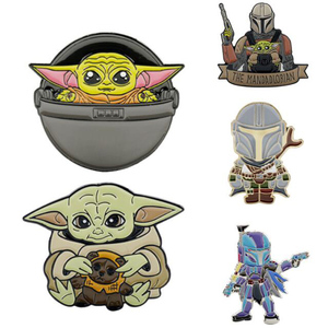 Figura <span class=keywords><strong>de</strong></span> Anime <span class=keywords><strong>de</strong></span> dibujos animados con personalidad creativa, broche esmaltado duro <span class=keywords><strong>de</strong></span> moda, colección <span class=keywords><strong>de</strong></span> <span class=keywords><strong>Star</strong></span> <span class=keywords><strong>Wars</strong></span>, fabricación <span class=keywords><strong>de</strong></span> Pin - Product Image 4