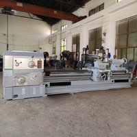 Tour horizontal lourd CWQ61100/6000, longueur de pièce maximale 6000, machine de tournage pour le secteur pétrolier, pour le travail de gros tuyaux et d'arbres de pétrole