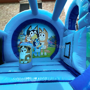<span class=keywords><strong>Castillo</strong></span> Inflable Comercial <span class=keywords><strong>Azul</strong></span>, Toboganes <span class=keywords><strong>Inflables</strong></span> Combinados, Parque Infantil, <span class=keywords><strong>Castillo</strong></span> Inflable para Niños, Juego Inflable para Exteriores - Product Image 3