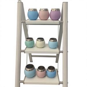 Vente en gros de tasses à yerba mate <span class=keywords><strong>argentine</strong></span> de 120 ml et 210 ml avec paille, mugs en acier inoxydable à double paroi, gourdes à mate - Product Image 2