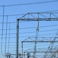 Structure tubulaire galvanisée de sous-station de transformateur de puissance ISO 9001 Structure tubulaire d'acier de sous-station d'électricité