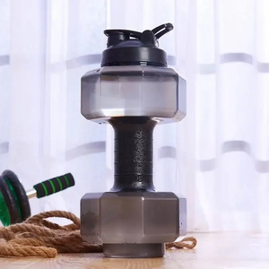 Ensemble d'haltères de 10 kg, poids réglables en caoutchouc, remplis d'eau, 20 lb, haltères de gym portables pour les voyages, haltères de taille personnalisée - Product Image 3