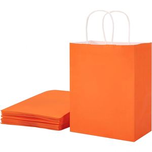 Wholesale Classic Eco-Friendly Kraft Shopping Bags Flat Biodegradable Recyclable Lamination Custom Logo Craft Grocery Packaging - Product Image 1