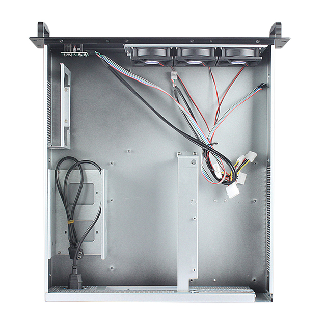 2U Full Height Full Tower Industrial Control Case 480 Deep Steel Panel Graphics Cards Reversible ATX Motherboard Server Stock