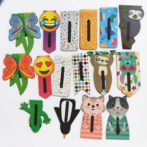 <span class=keywords><strong>Marque</strong></span>-<span class=keywords><strong>page</strong></span> magnétique en papier <span class=keywords><strong>à</strong></span> motif de dessin animé mignon, clip de livre, cadeau pour enfants, outil de lecture pour mariage, bureau et école - Product Image 1