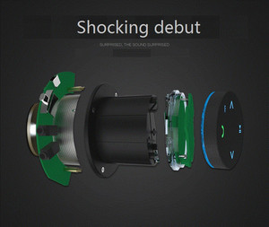 Altavoz Inalámbrico Metálico para Barco Newadin BT-BOX con Micrófono Incorporado, Salida de 26 W, Batería de 1400 mAh, Portátil para <span class=keywords><strong>Karaoke</strong></span> y Cine en Casa - Product Image 3