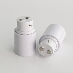 <span class=keywords><strong>Adaptateur</strong></span> de douille de lampe LED <span class=keywords><strong>E27</strong></span> <span class=keywords><strong>vers</strong></span> <span class=keywords><strong>B22</strong></span> en plastique – Convertissez votre support de fixation à broches en douille d'<span class=keywords><strong>ampoule</strong></span> standard à visser (<span class=keywords><strong>B22</strong></span>) - Product Image 5