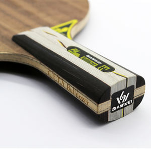 SANWEI F3 Pro Raqueta <span class=keywords><strong>de</strong></span> Tenis <span class=keywords><strong>de</strong></span> Mesa Profesional para Entrenamiento, 5 Capas <span class=keywords><strong>de</strong></span> Madera, 2 <span class=keywords><strong>de</strong></span> Carbono, Núcleo ALC, Estilo All-Round, para Ataque - Product Image 4