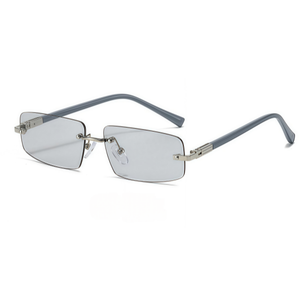 ファッショナブルなメタルフレームレスデザイン、アンチブルーライトフレームレスカット、ボーダー放射線保護を備えた新しいメガネ - Product Image 6