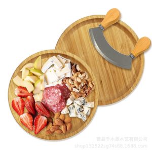 Ensemble de couteaux à pain en bambou avec manche en bois pour la découpe de gâteaux et l'utilisation en charcuterie - Product Image 5