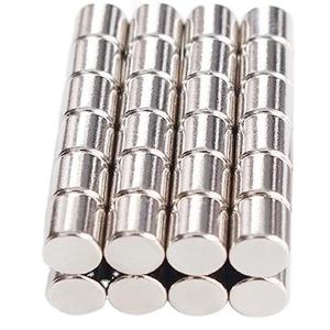 מגנט ניאודימיום סופר חזק 5x5 מ""מ עגול NdFeB מגנטים קבועים מגנטיים נדירים במיוחד - Product Image 1