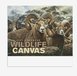 Calendriers en toile sur mesure avec logo imprimé sur le thème de la faune, agrafés, 2027, promotionnels, excellent cadeau, vente en gros, <span class=keywords><strong>entreprise</strong></span>, 12 mois - Product Image 2