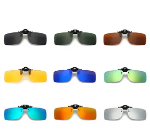 2023 Nova Moda China Fabricantes Atacado Polarização TAC Sunglasses Clips Night Vision Óculos clipes