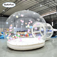 Tente à bulles gonflable de haute qualité en PVC commercial personnalisée, maison à bulles gonflable pour événements et fêtes