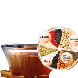 Erkek organik karışımlı enerji geliştirme çayı <span class=keywords><strong>Ginseng</strong></span> Maca & Goji ile böbrek desteği ve canlılık için (torbalı çay) - Product Image 4