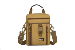 Unisex Tactical Utility <b>Backpack</b> Belt Waist Pouch Barrel-shaped Zipper Closure Waterproof Nylon Customized Fashionable Outdoor - Product Image 1