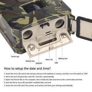 1080P enregistreur vidéo 12mp piège Photo <span class=keywords><strong>sauvage</strong></span> PR100 caméra de chasse de la <span class=keywords><strong>faune</strong></span> en plein air caméra de chasse à Vision nocturne caméras de chasse à infrarouge - Product Image 6