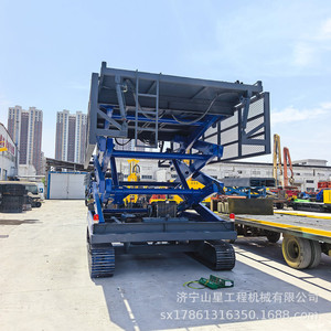 รถยกกรรไกรเคลื่อนที่ Shanxing Machinery ขนาด 8 เมตร แบบตีนตะขาบ ระบบไฮดรอลิก สำหรับงานก่อสร้างทุกสภาพพื้นผิว - Product Image 2